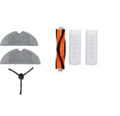 srfn ticaret Xiaomi Mi Robot Vacuum Mop 2 Pro (Siyah) Uyumlu Akıllı  Robot Süpürge Seti thumbnail 1