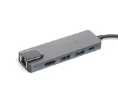 Dark 5'i Type-C to Eth. Hdmi Usb 3.0 USB 2.0 Usb-C Port Çoklayıcı DK-AC-U31X46 - 6