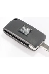 Peugeot Partner 207 307 308 407 Uyumlu Kumanda Kabı Anahtar Kabı Oto Anahtarlık Pil Yataksız Logolu - 5