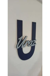 Çocuk Ve Bebek Odası Harf Kapı Ve Duvar Süsü Pano Isimlik thumbnail 1