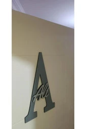 İsme Özel Harf Ve İsimli Ahşap Bebek Ve Çocuk Oda Kapı Süsü thumbnail 3