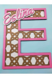 Çocuk Ve Bebek Odası Harf Kapı Ve Duvar Süsü Pano Isimlik thumbnail 2