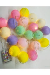 Dekoratif Led Işıklı Toplar Oda Süsleme Ve Aydınlatma thumbnail 1