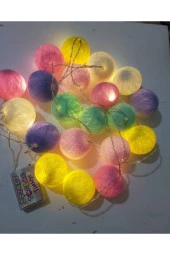 Dekoratif Led Işıklı Toplar Oda Süsleme Ve Aydınlatma thumbnail 3