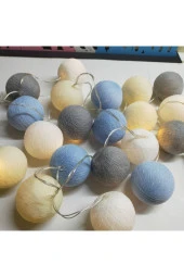 Dekoratif Led Işıklı Toplar Oda Süsleme Ve Aydınlatma thumbnail 1