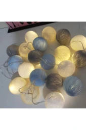 Dekoratif Led Işıklı Toplar Oda Süsleme Ve Aydınlatma thumbnail 5