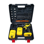 Devolt 78vf 10ah darbeli çift akülü vidalama matkap set EEA218 - 3