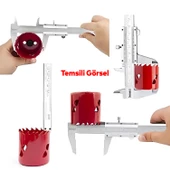 Mekanik Manuel Metal Kumpas Metal Çene 150 mm Kutulu Hassas İç Dış Derinlik Ölçüm Aleti - 3