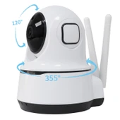 Concord Ip Smart Kamera 3mp 3.6mm Wifi Renkli Gece Görüş Mpia-Kei thumbnail 3