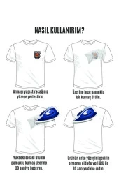 Ütü Ile Yapışan Dokuma Arma Seti Patch Atatürk, Türk Bayrağı, Ne Mutlu Türküm Diyene Modeli - 2