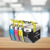 Brother MFC-J2730DW Muadil Set Kartuş / LC3719XL Set - 1