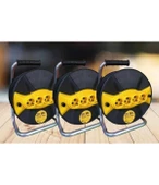 Astor Makaralı Uzatma Kablo Seyyar Priz 50 metre 3x1.5 - 1