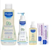 Mustela Yenidoğan İhtiyaç Seti (Gentle Şamp. 500ml+Hydra Bebe Losyon 300ml+Baby Oil 100ml+Pişik Kremi 50ml) thumbnail 2