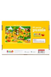 80 Parça Puzzle-hayvanat Bahçesi - Eolo Yayıncılık - Eolo Kolektif Kitabı - 2