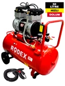 Rowermax Rdx Süper Hızlı Dolum Gerçek 50 Litre 1.5 Hp Sessiz Yağsız Hava Kompresörü - 1