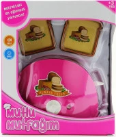 Mini Ekmek Kızartma Makinesi Koyu Pembe 1014 - 1