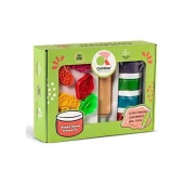 Childgen Doğal Oyun Hamuru Premium Set 4x125 gr Uzay - 1