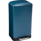 5five Simply Smart Ariane 30 Lt Metal Petrol Mavisi Çöp Kovası 133681 - 1