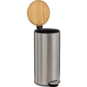 5five Simply Smart Bambu 30 Lt Paslanmaz Çelik Çöp Kovası - 2