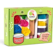 Childgen Doğal Oyun Hamuru Premium Set 4x125 gr Unicorn thumbnail 1