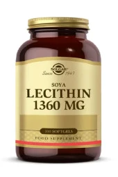 Solgar Lecithin 1360 Mg 100 Kapsül thumbnail 1