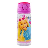 Barbie Lisanslı Pipetli Plastik Matara 500 ml Pembe (OTTO-41445) thumbnail 1