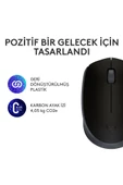 M171 USB Alıcılı Kablosuz Kompakt Mouse - Siyah 910-004424 - 9