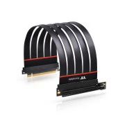 Thermaltake AC-058-CO1OTN-C2 PCI-e 4.0 X16 300mm 90° Adaptörlü Riser Kablo thumbnail 3