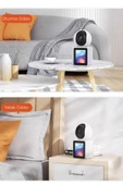 Torima CMR-11 Monitörlü Smart Ip Full Hd 360° Akıllı Güvenlik Kamerası Bebek Kamerası - 5