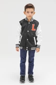 Erkek Çocuk Mevsimlik Kaşe Kolej Mont 51299 - 1