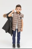 Benittokids Erkek Çocuk Yelekli Mont 2'li Takım 51291 - 8