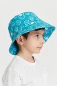 Erkek Çocuk Desenli Bucket Şapka 7007 - 4