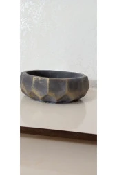 Saf Beton Geometrik Bonsai ve Aranjmana Özel Taş Saksı suya karşı 121 yıl ömürlü 004 thumbnail 3