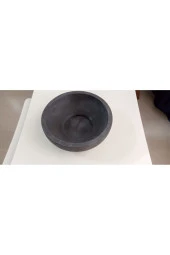 Beton Bonsai Saksısı siyah çift taban - 3