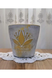 Beton Çiçek ve Bonsai Vazosu - 1