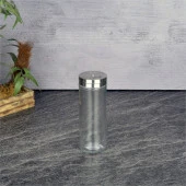 Cam Baharatlık Tuzluk Biberlik 14 cm - 1