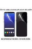 Samsung Galaxy S7 Uyumlu Ön Arka Koruma 360 Full Kaplama (Şeffaf) - 2