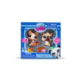 Hasbro Littlest Petshop Figür Minişler 2'li Paket Hayvanlar Kahverengi Kedi-Köpek 00506 (KOLİ İTEMİ S00005264) - 5
