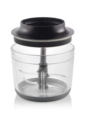 Arzum Ar1128 Freechopp Cam Hazneli Şarjlı Doğrayıcı Siyah - 4