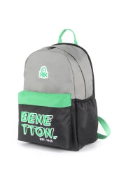Çocuk Kol Saati Hediyeli Benetton Büyük Kapasiteli Çocuk Okul Çantası B.NT.03841 - 2