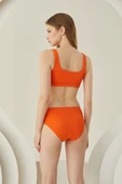 Turuncu Reps Tek Üst Bikini thumbnail 3