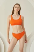 Turuncu Reps Tek Üst Bikini thumbnail 4