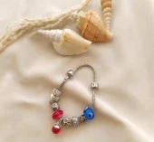 Bileklik Charm Bileklik Nazar Boncuklu Bileklik Kalp Zincir Bileklik 16791 thumbnail 3