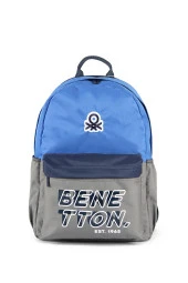 Çocuk Kol Saati Hediyeli Benetton Büyük Kapasiteli Çocuk Okul Çantası B.NT.03845 - 2