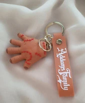 Anahtarlık Silikon El Addams Family Wednesday Film Anahtarlık Çanta Süsü thumbnail 3