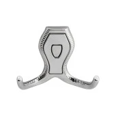 Vestiyer Mobilya Duvar Askısı Metal Dolap Elbise Askılığı Krom - Krom Kapaklı Sağlam Askı - 5