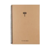 Keskin Color Viking Sert Kapak Spiralli Defter 20x28 cm 100 yp Çizgili - 1