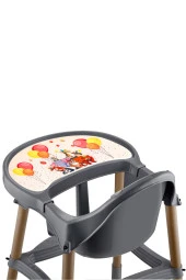 Liabebek Eko Plastik Mama Sandalyesi "Füme" thumbnail 2