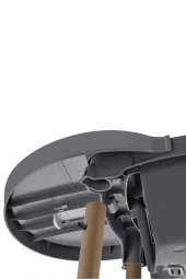 Liabebek Eko Plastik Mama Sandalyesi "Füme" thumbnail 4