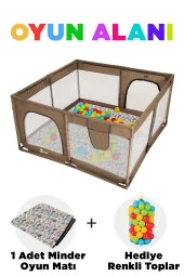 Liabebek Icon Koruyucu Bebek Ve Çocuk Oyun Alanı 120X120Cm thumbnail 1